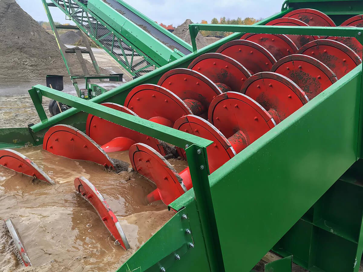 螺旋洗砂机