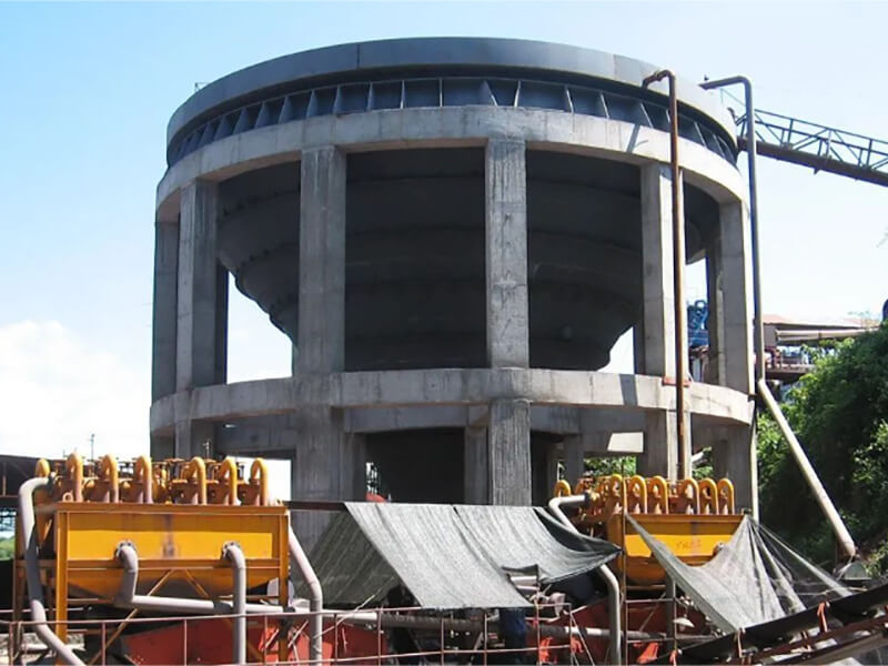 尾矿干堆叠工艺